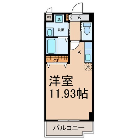 グリーンヒルズ本多の物件間取画像